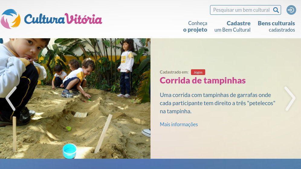 Site Cultura Vitória